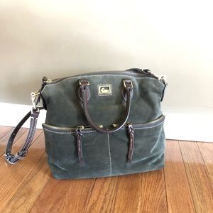 Dooney & Bourke Suede Satchel